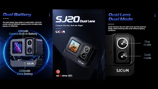 Новая Экшн-камера SJCAM SJ20 с двумя камерами и двойным объективом