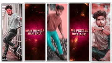 How To Make Trending WhatsApp Status Video Editing Alight Motion | Shake Effect Status Editing