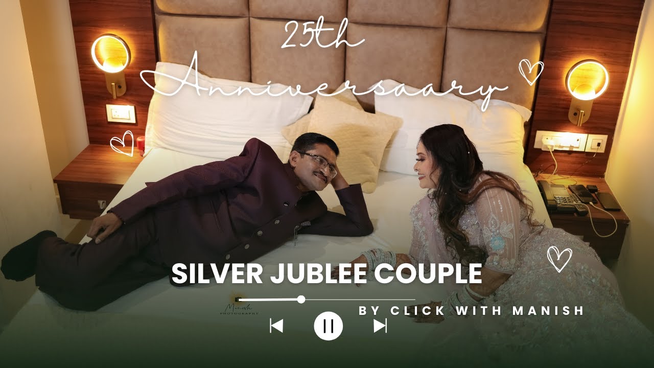 Silver Jubilee Couple | 25th Anniversary | Click With Manish