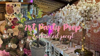 🧚‍♀️ ENCHANTED FOREST 🧚‍♀️ - My 21st Birthday Party Prep