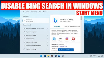 disable bing in start menu windows | bing search disable | turn off bing search windows 10 start men