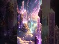 雲海に輝くクリスタル聖域【癒しのヒーリング映像】 #癒し #リラックス #クリスタルの癒し
