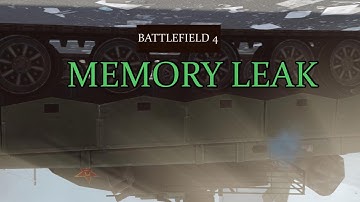 Battlefield 4 - Memory Leak Not Fixed! [BETA]