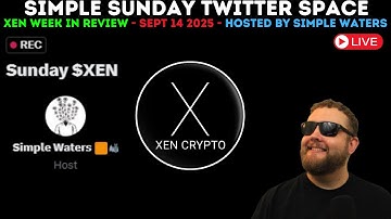 TreeRoot LIVE! - Simple Sunday - X1 and Xen - XenBlocks Mining