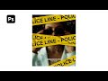 How to Create Wanted Police Line Poster Design in Photoshop - Photoshop Tutorials