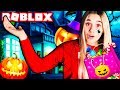 Провалилась В ГРОБ НА ХЭЛЛОУИН В ОББИ КАРТЕ РОБЛОКС! СТРАШНАЯ OBBY на Halloween в ROBLOX!