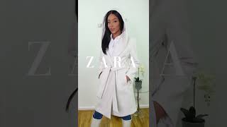Zara #fashionblogger #fashion #femininity #zara #zarahaul #feminine #datenightoutfits #elegant #coat