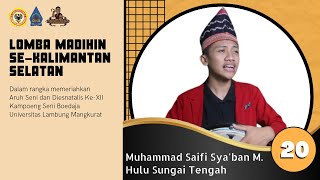 20 Muhammad Saifi Syaban Madani