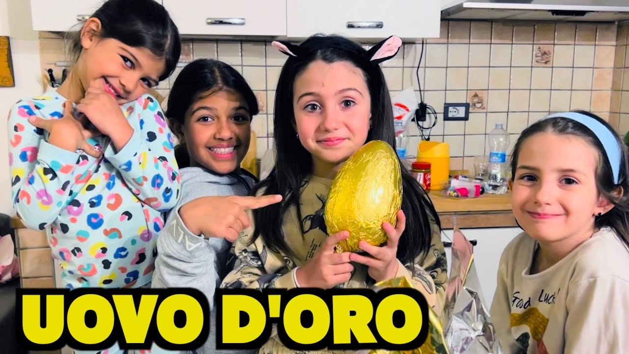 VANESSA E ANASTASIA ROMPONO 21 UOVA DI PASQUA CON LE CUGINE! Chi trovera' l'uovo d'oro?