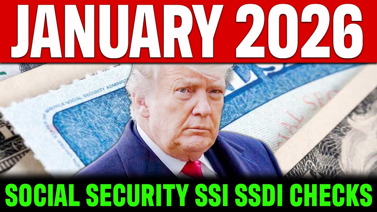GOOD NEWS: Social Security SSI SSDI Checks | $997 - $5,251 | JANUARY ...
