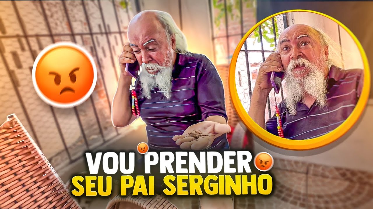 SERGINHO O FILHO DE LUIZ DO SOM LIGOU E ELE VAI SER PRESO | MANETIKIN