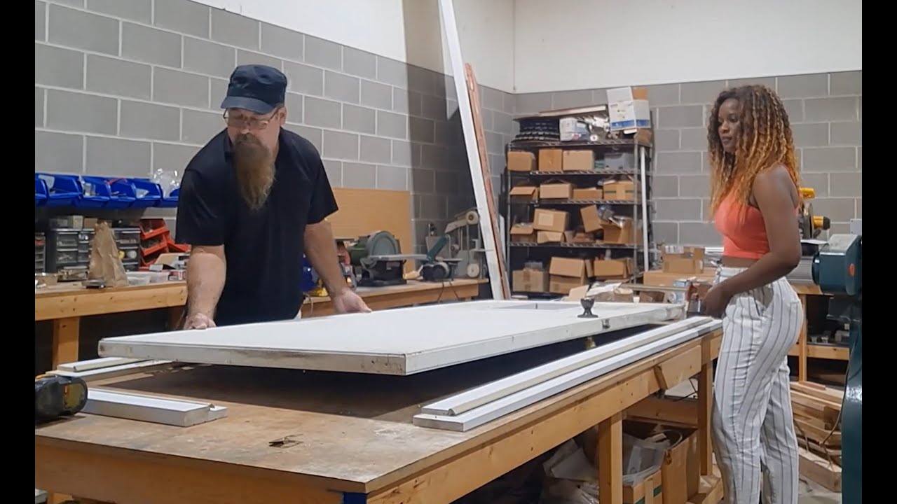 Repairing the Shop Door YouTube