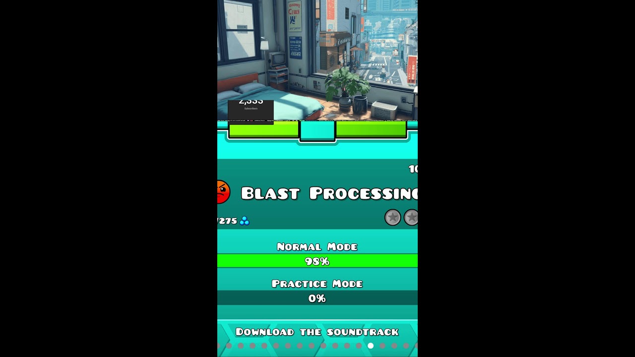 Not Ending Till I Beat Geometry Dash 