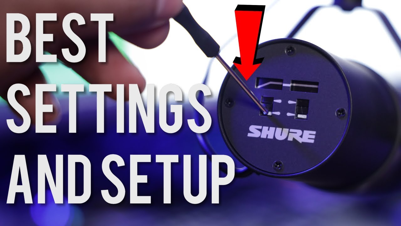 Shure Sm7b Unboxing And Complete Setup Guide Most Trusted Podcast And Broadcast Mic Youtube