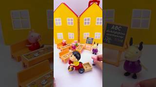 Satisfying with Review Peppa Pig Playset Peppa&#39;s Classroom Toys #shorts #peppapig #review
