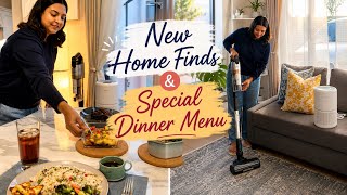 Special Dinner Menu at Home | Easy Indian Veg Recipes + New Levoit Home Finds