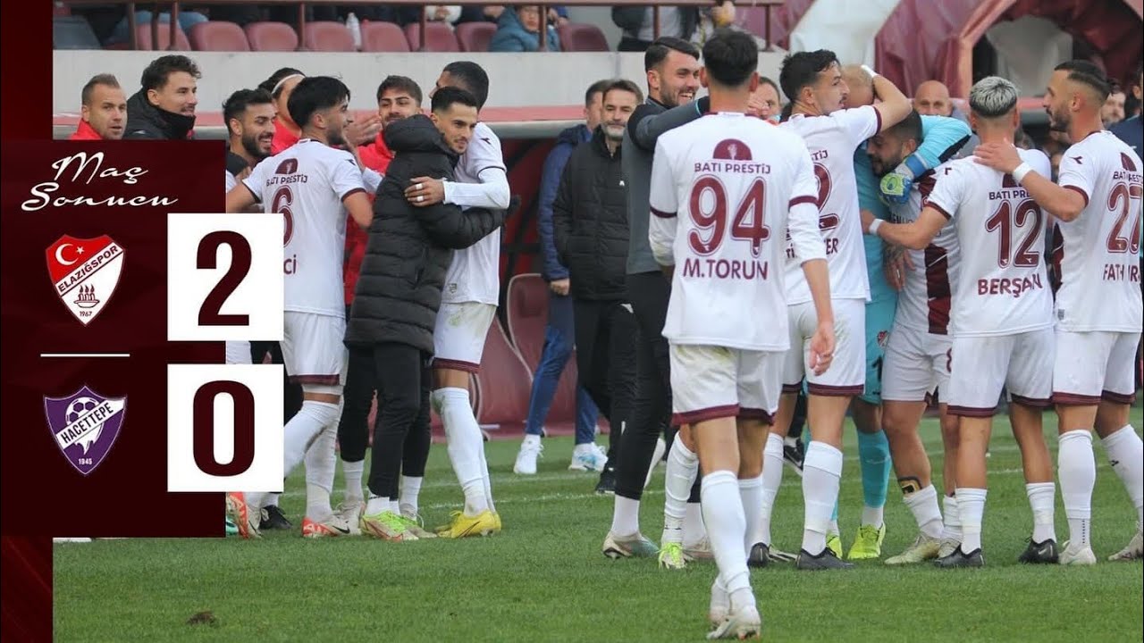 3Gen Holding Elazığspor'umuz 2 - 0 Hacettepe 1945 | Geniş Maç Özeti #tff3lig