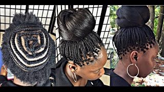 #182. CROCHET MICRO BRAID with kanekalon hair