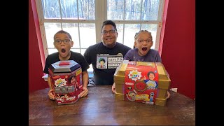 RYAN'S WORLD SHADOW WARRIOR MYSTERY AND TREASURE CHEST UNBOXING!