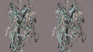 Suzanne dissolve on 3D