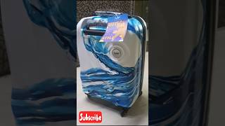 Skybags Unboxing 😍 Stunning Water Design 4 wheel Trolley! #shorts #unboxing
