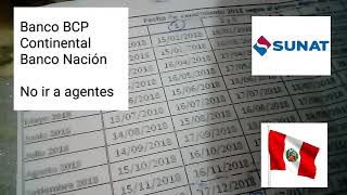 SUNAT Cronograma de pagos mensual Ejemplo guia de pago facil y guia de pagos var