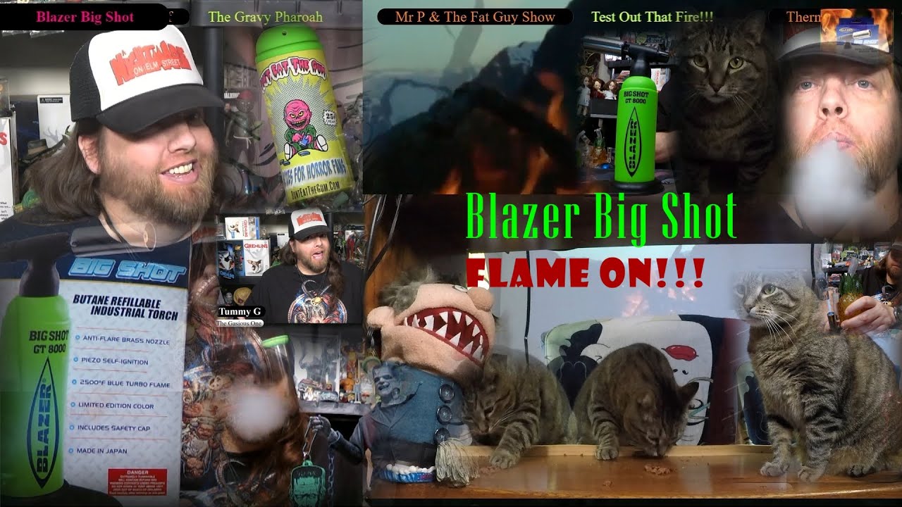 Stoney, Unboxing and Testing The Blazer Big Shot GT 8000 Butane Torch, Limited Edition Neon Green