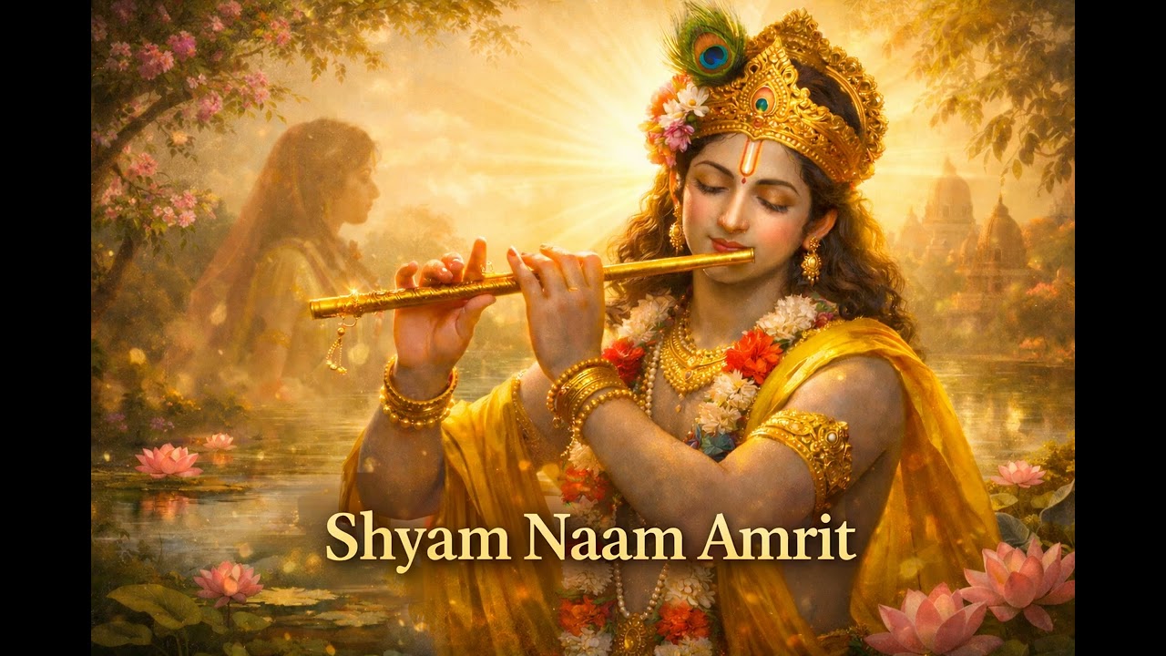 Shyam Naam Amrit | श्याम नाम अमृत | Peaceful Krishna Bhajan | Bhakti Song