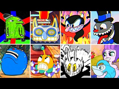 Cuphead - All Secrets & Unused & Hidden & Early Bosses (Updated)