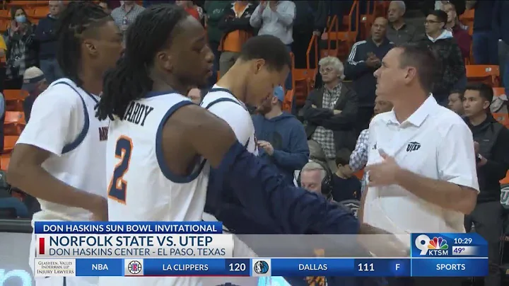 UTEP men beat Norfolk State, 67-65 to advance to Don Haskins Sun Bowl Invitational title game