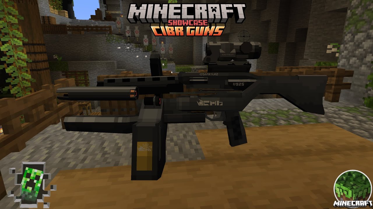 Minecraft CIBR Guns Showcase