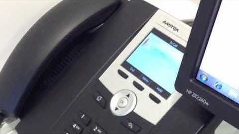 Microsmiths - Microsoft Lync Demo using the Aastra 6725ip Handset