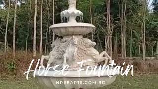 Gorgeous Horse Fountain of Nree Arts