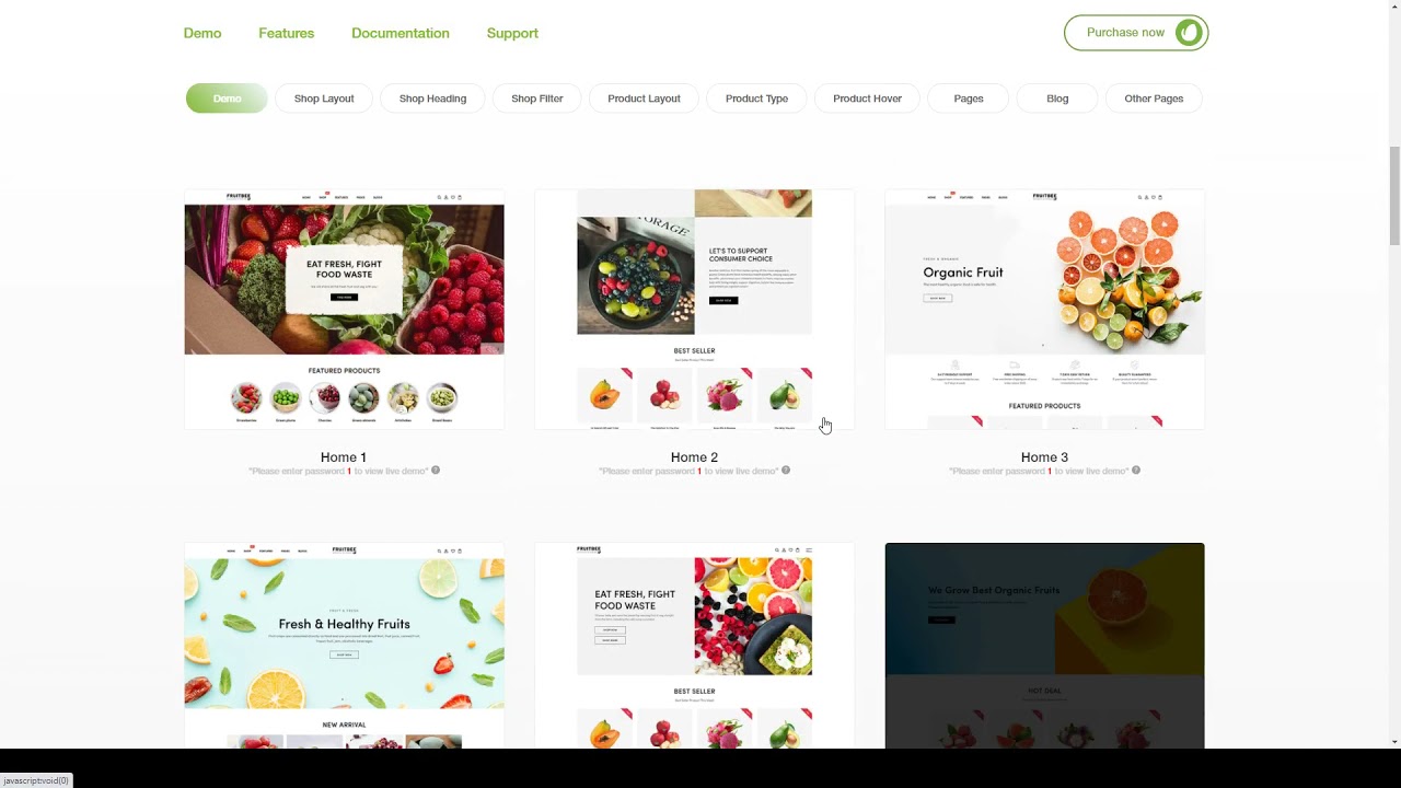 FruitBee - Organic Food Natural Responsive Shopify Theme fruits store organic food