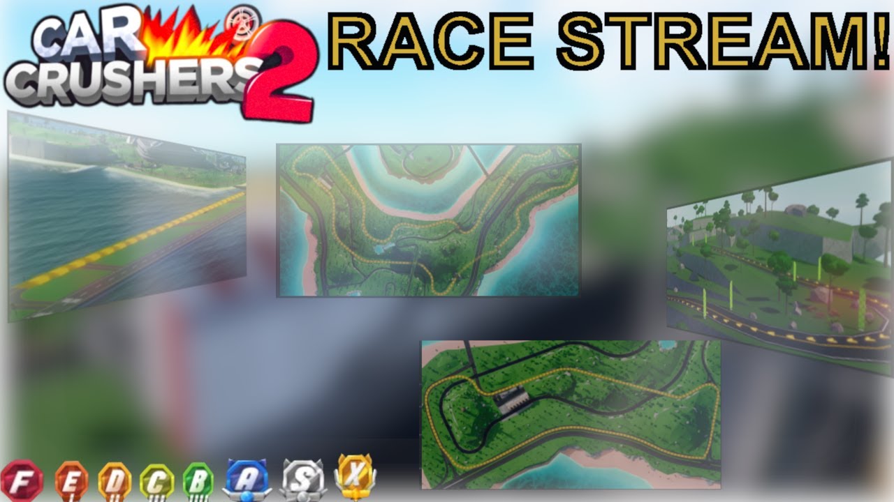 🏁🏎️Racing EVERY RACE AGAIN| Car Crushers 2 LIVE #92