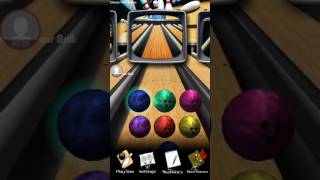 3D bowling gameplay on android screenshot 3