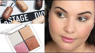 dior backstage glow face palette review