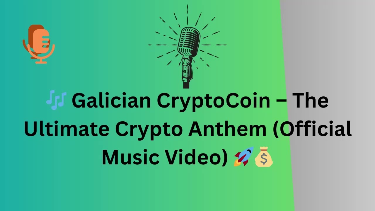 🎶 Galician CryptoCoin – The Ultimate Crypto Anthem Official Music Video 🚀💰