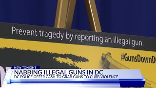 DC offers 'tip' program to pay cash to get illegal guns off the streets