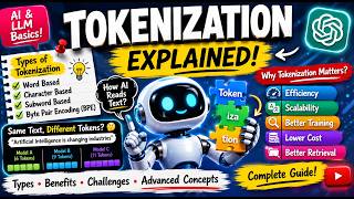 Why Tokenization is Important in AI ? Tokenization in Large Language Models - (LLMs) : Token Part 2