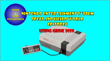 NES Programming in C: Episode 1 - Tech Specs and Hello NES