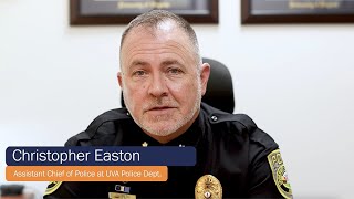 Assistant Chief Easton's Journey Through UVA's Online Bachelor of Interdisciplinary Studies Degree