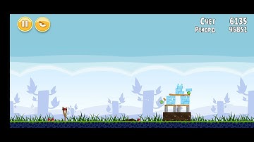 Rovio Classics : Angry Birds Walkthrough : Level 1-7.