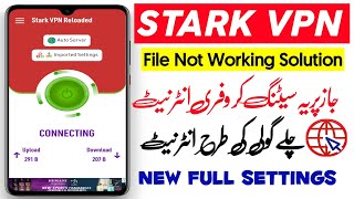 Jazz Stark Vpn Not Connecting Solution 2022 || Connection error fix screenshot 4