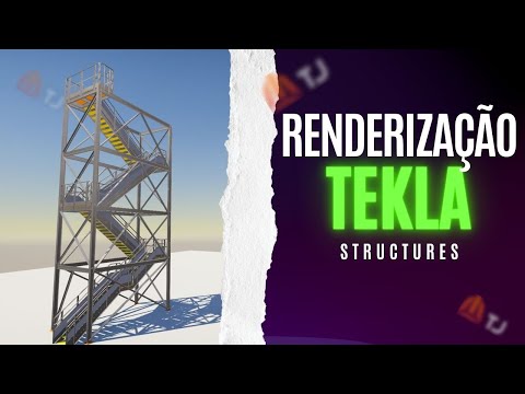 Renderização Tekla Structures - Básico