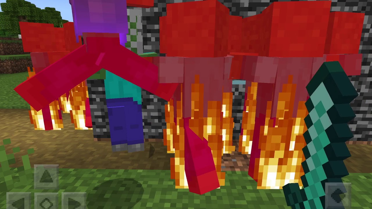 Minecraft Villager vs Zombie fight YouTube