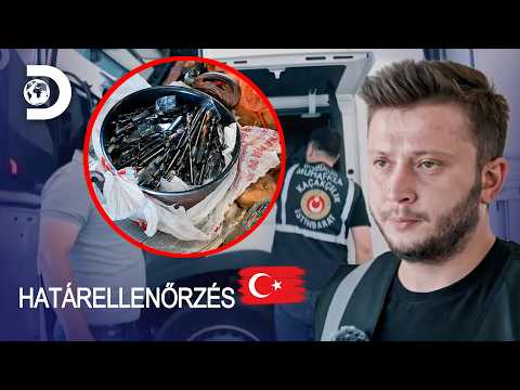 Csempészáru az élelmiszerek közé rejtve | Határellenőrzés Törökországban