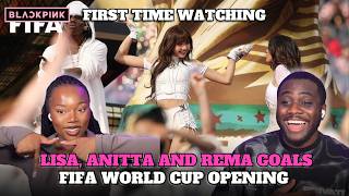 K-POP NEWBIES FIRST TIME WATCHING BLACKPINK LISA GOALS FIFA WORLD CUP OPENING CEREMONY!