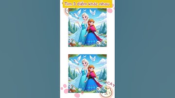 THỬ THÁCH TÌM ĐIỂM KHÁC NHAU (15) #pawcat #quiz #thuthach #dovui #games