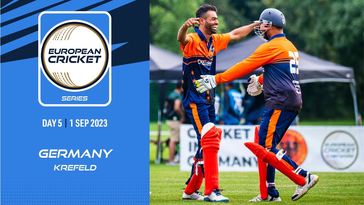 🔴 ECS Germany, Krefeld, 2023 Day 5 T10 Live Cricket European Cricket 